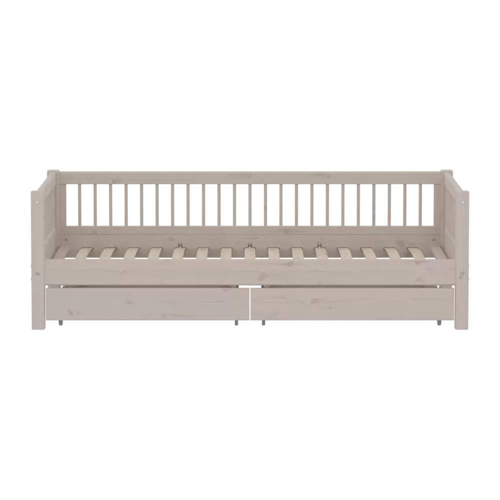 FLEXA CLASSIC Daybed s dvije ladice Grey