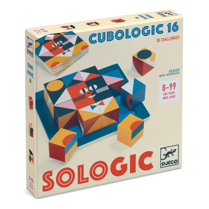 Djeco Edukativna igra Sologic - Cubologic 16