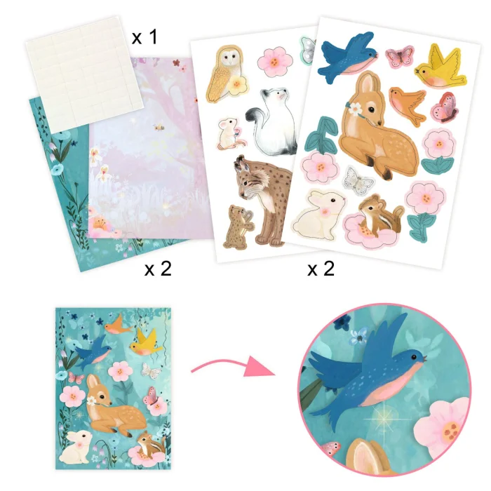 Djeco Kreativni set - Fluffy box
