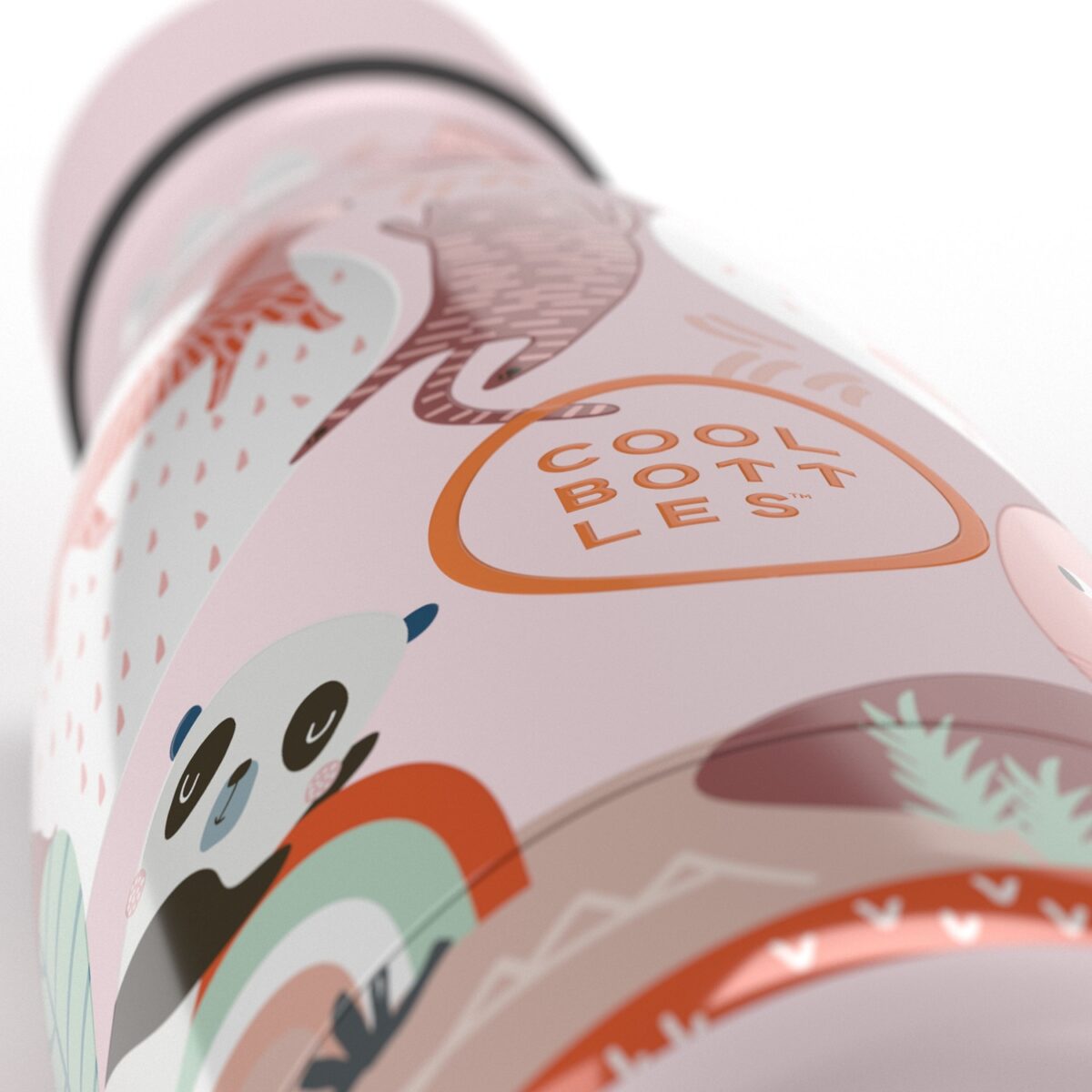 Cool Bottles Panda Gang 260ml - Slika 3