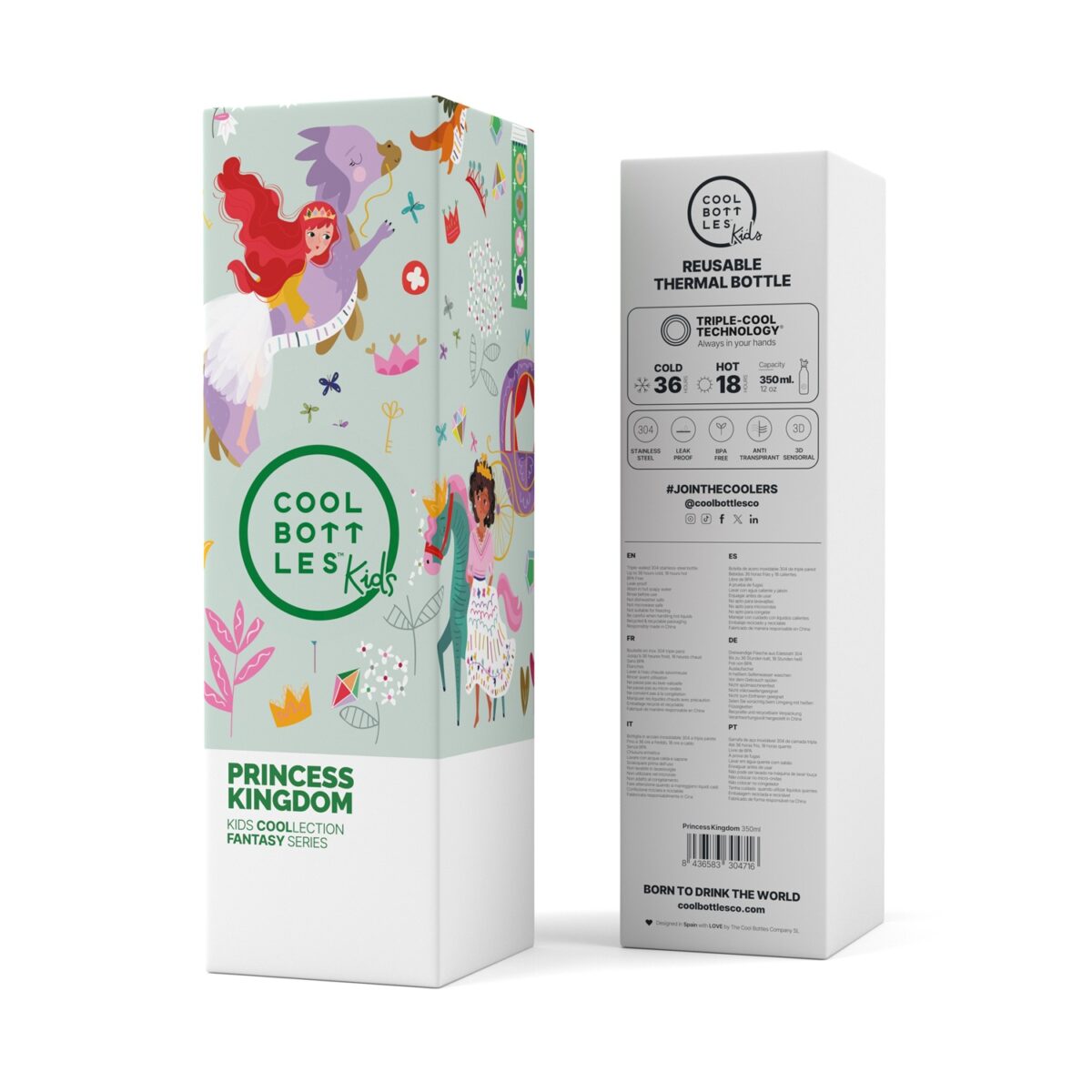 Cool Bottles Princess Kingdom 350ml - Slika 4