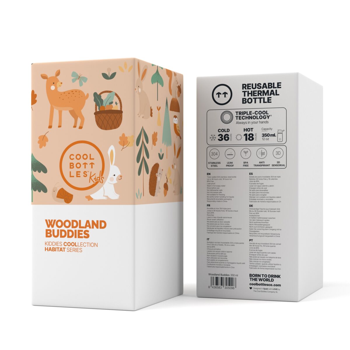 Cool Boottles Woodland Buddies 350ml - Slika 4
