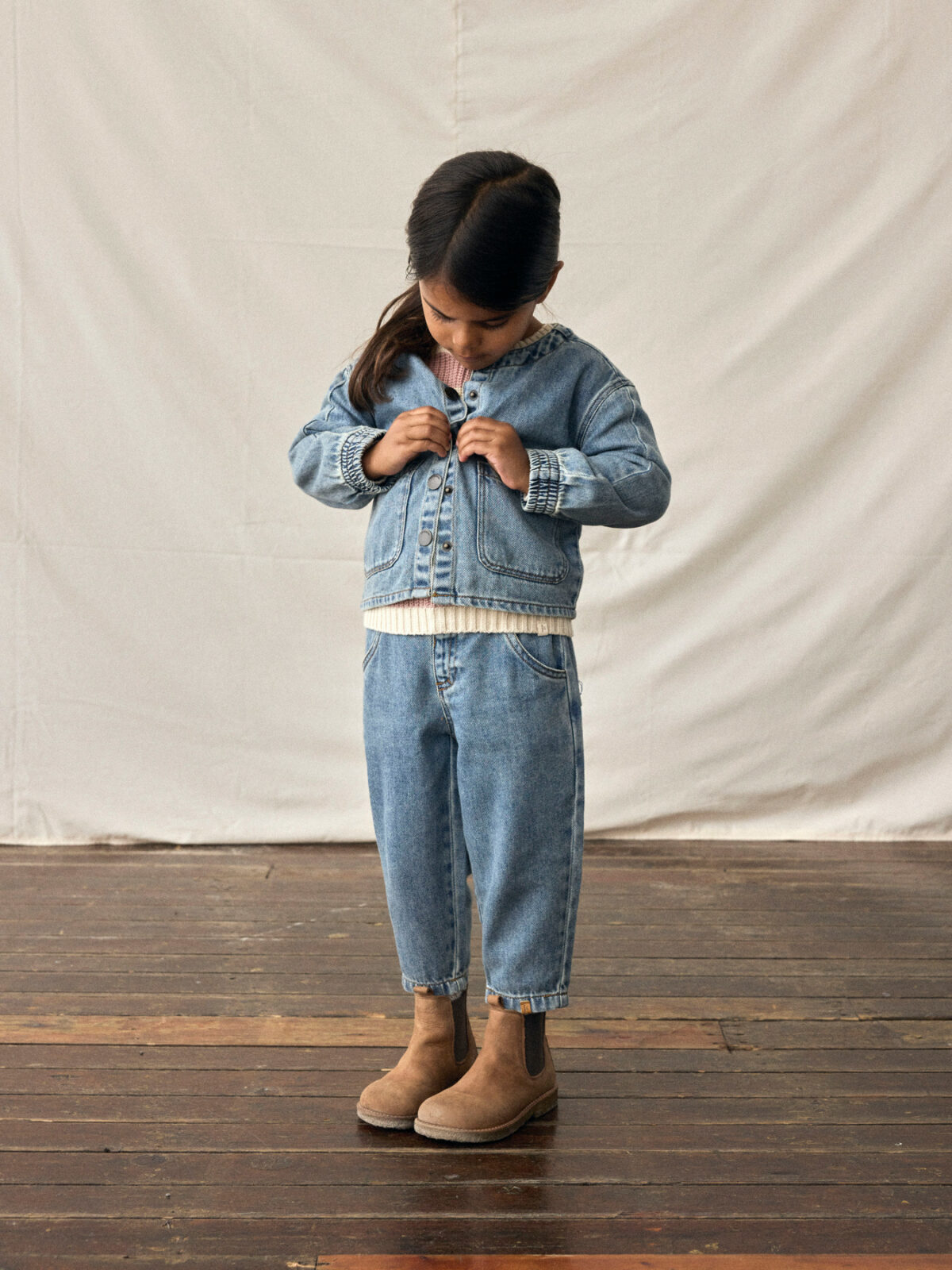 Lil'Atelier traperice loose fit - Slika 5