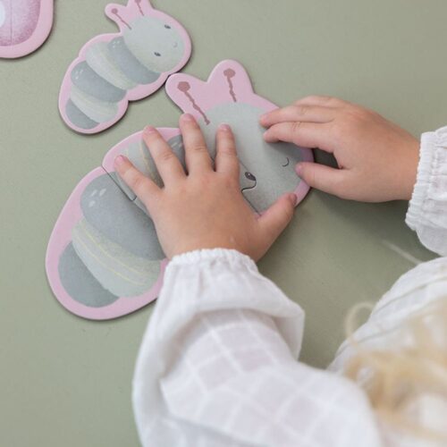 Little Dutch 6 u 1 Puzzle Flowers & Butterflies