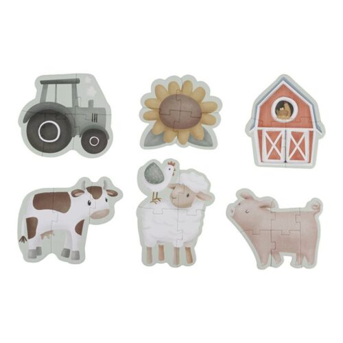 Little Dutch 6 u 1 puzzle Mala Farma