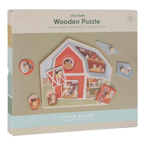 Little Dutch Drvene puzzle Farma