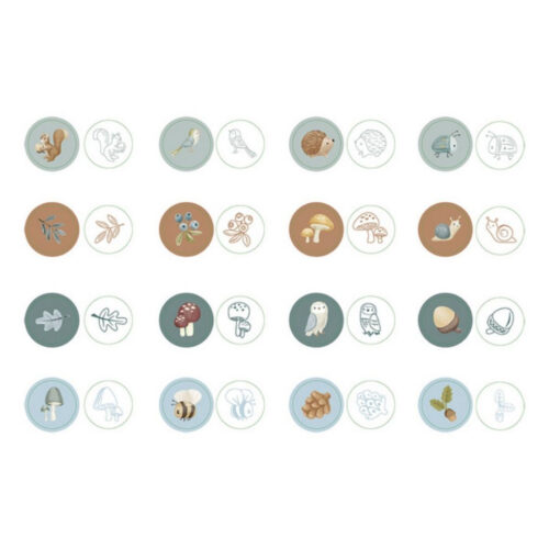 0204521_little-dutch-stampiljke-forest-friends Little Dutch Štambilji Forest Friends