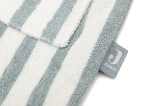 Jollein ogrtač Prugice Sea Green GOTS 1-2 god