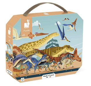 Janod Panoramske puzzle - Dino