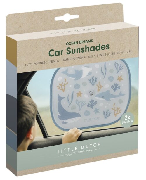 Little Dutch sjenila za automobil-Ocean Dreams Blue