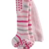 Štramplice Multi prugaste roze
