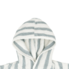 Jollein ogrtač Prugice Sea Green GOTS 1-2 god