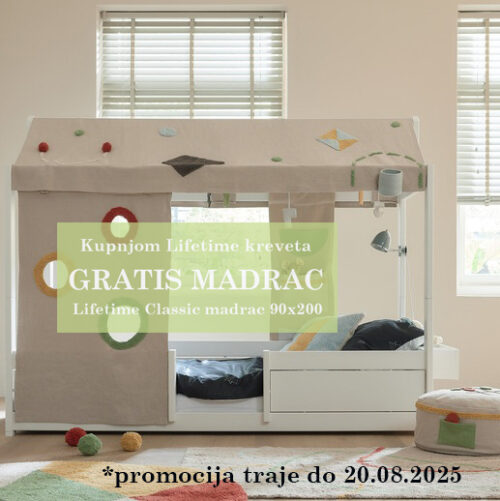 Krevet za baldahin (4poster bed) Breeze - Madrac promocija