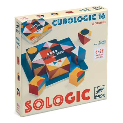 Djeco Edukativna igra Sologic - Cubologic 16