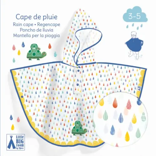 Djeco Dječja kabanica - Kornjača (3-5 godina)