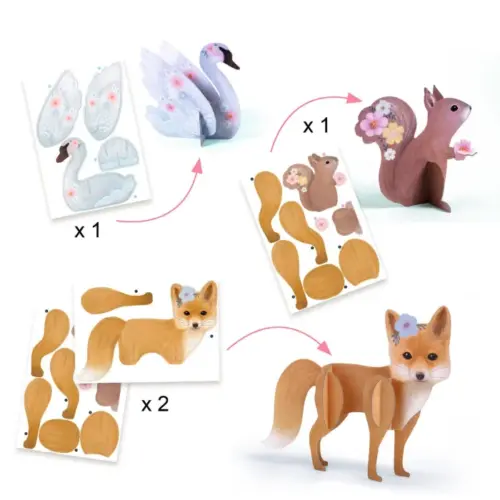 306_6880da99dcdd4_700x700r Djeco Kreativni set - Fluffy box