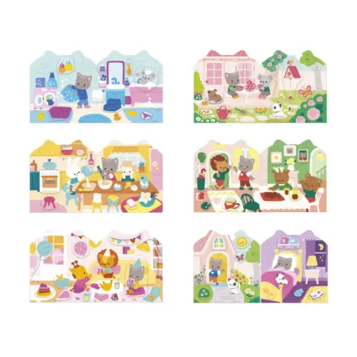 320_67d7d7968e640_700x700r Janod Kreativni set s naljepnicama - Kuća
