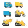 Djeco Velike puzzle - Gradilište