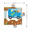 Djeco Velike puzzle - Gradilište
