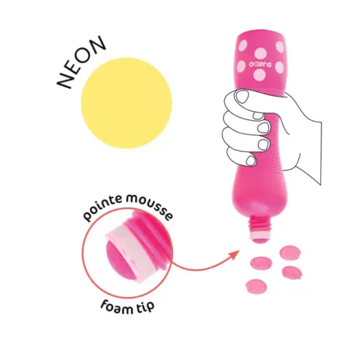 Djeco Točkasti markeri - Neon