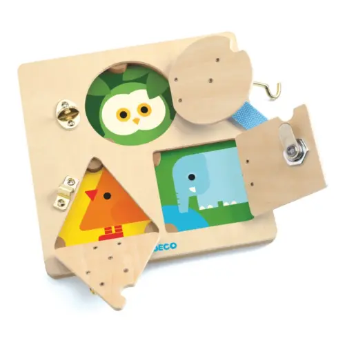 449_673c5db78641e_700x700r Djeco Drvena igračka - Lock Basic