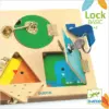 451_673c5db7f139f_700x700r Djeco Drvena igračka - Lock Basic