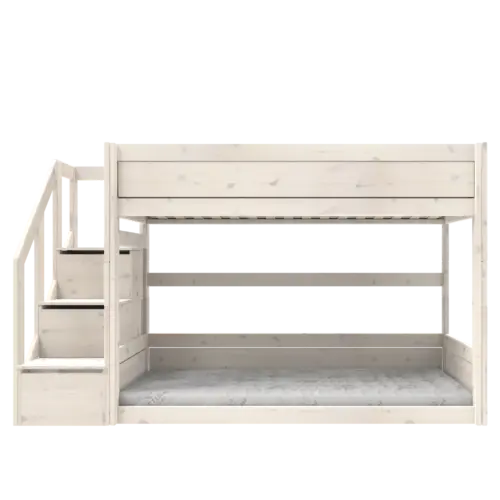 Lifetime Low krevet na kat sa stepenicama/ladicama 90x200 V152cm - promocija