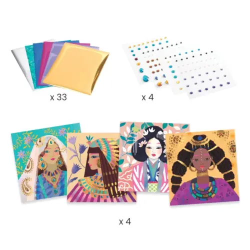 Djeco Kreativni set za lijepljenje - Nakit