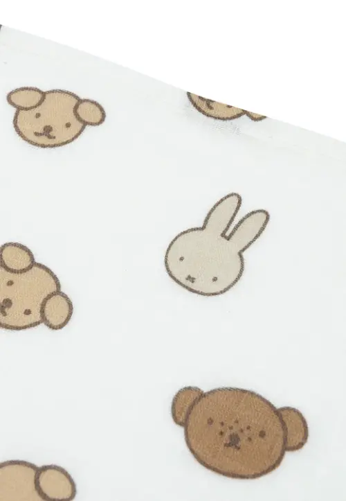 Jollein Tetra pelena Miffy i prijatelji 70 x 70 cm 3kom