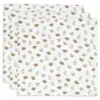 Jollein Tetra pelena Miffy i prijatelji 70 x 70 cm 3kom