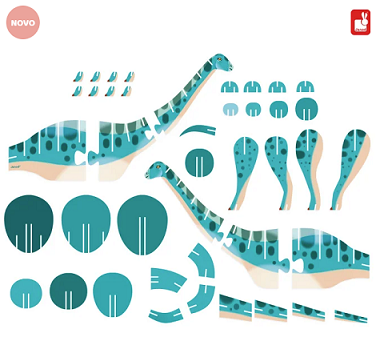 Janod 3D puzzle-Dino