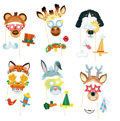 Djeco kreativni set Napravi sam-Ballons & Co Animal Party