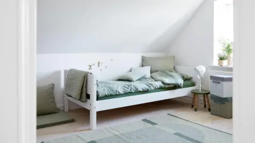 FLEXA WHITE Single bed