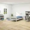 FLEXA WHITE Single bed