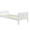 FLEXA WHITE Single bed