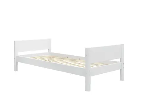 FLEXA WHITE Single bed