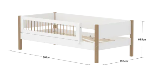 FLEXA NOR Daybed sa zaštitnom ogradicom