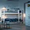 FLEXA CLASSIC Krevet na kat s ravnim ljestvama