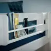 FLEXA CLASSIC Krevet na kat s ravnim ljestvama