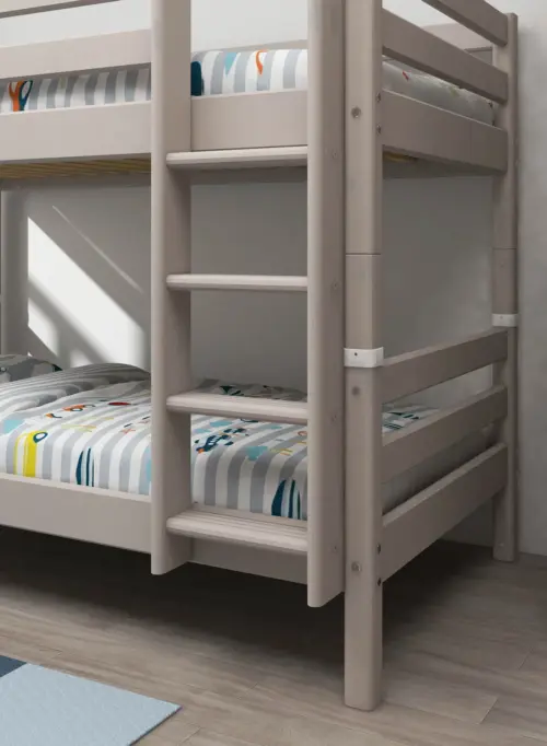 FLEXA CLASSIC Krevet na kat s ravnim ljestvama