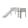 90-10114-3-01_01 FLEXA CLASSIC Mid-high krevet s toboganom i ravnim ljestvama Grey