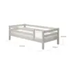 FLEXA CLASSIC Single Bed sa zaštitnom ogradicom