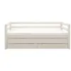 FLEXA Daybed s Pomoćnim krevetom i ladicama White IZLOŽBENI PRIMJERAK
