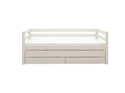 FLEXA Daybed s Pomoćnim krevetom i ladicama White IZLOŽBENI PRIMJERAK