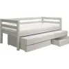 FLEXA Daybed s Pomoćnim krevetom i ladicama White IZLOŽBENI PRIMJERAK