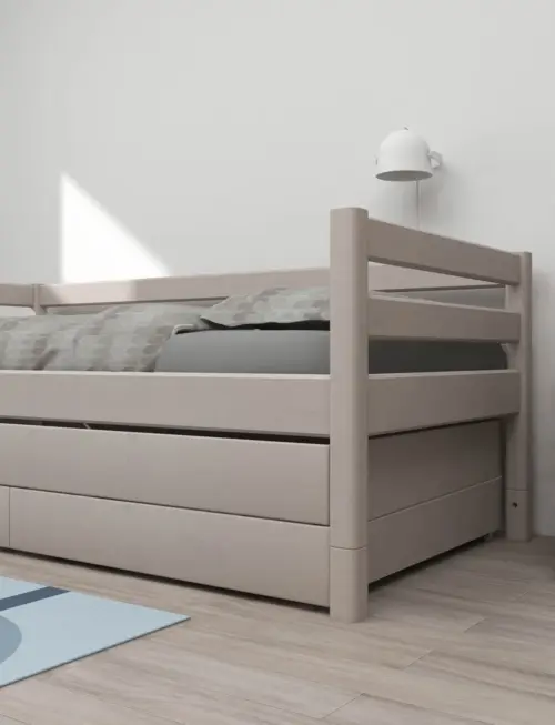 FLEXA Daybed s Pomoćnim krevetom i ladicama White IZLOŽBENI PRIMJERAK