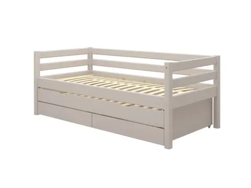 FLEXA Daybed s Pomoćnim krevetom i ladicama White IZLOŽBENI PRIMJERAK