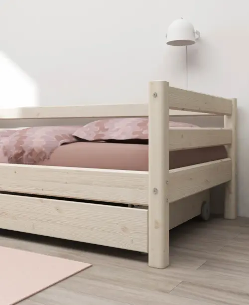 FLEXA CLASSIC Single Bed 90 x 200 cm s dvije ladice