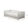 FLEXA CLASSIC Single Bed s Pomoćnim krevetom