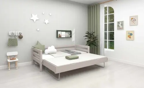 FLEXA CLASSIC Single Bed s Pomoćnim krevetom